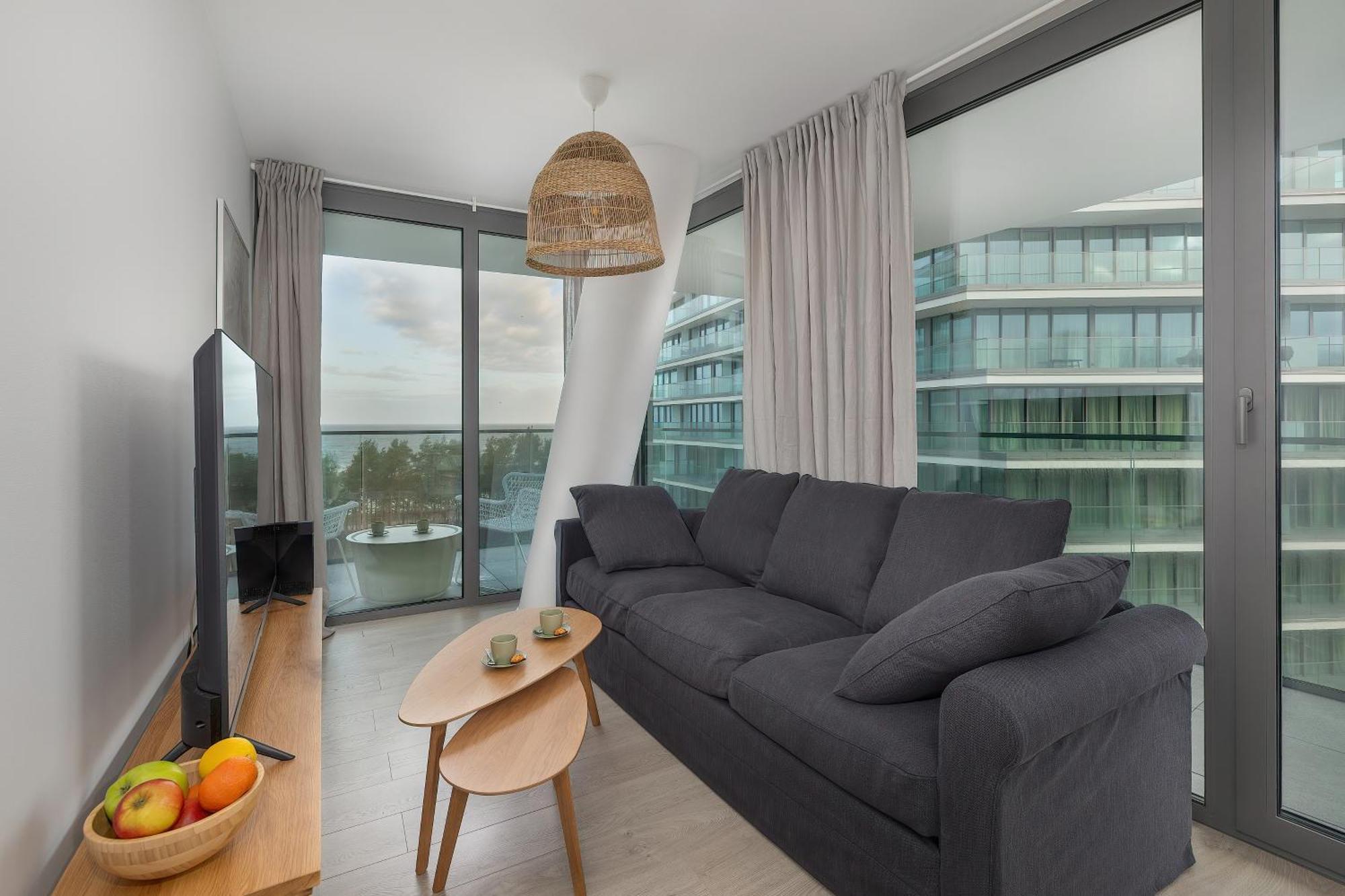 Lux Sea Towers - Wellness Spa, Gym & Beach - Seaview By Rent Like Home Мендзиздроє Екстер'єр фото