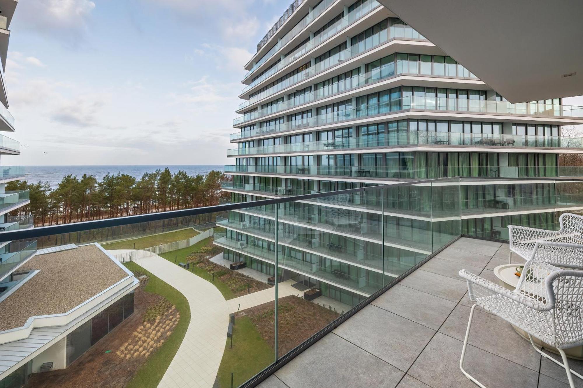 Lux Sea Towers - Wellness Spa, Gym & Beach - Seaview By Rent Like Home Мендзиздроє Екстер'єр фото