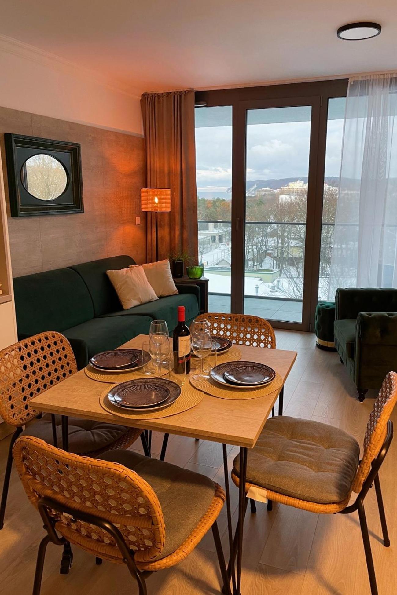 Lux Sea Towers - Wellness Spa, Gym & Beach - Seaview By Rent Like Home Мендзиздроє Екстер'єр фото