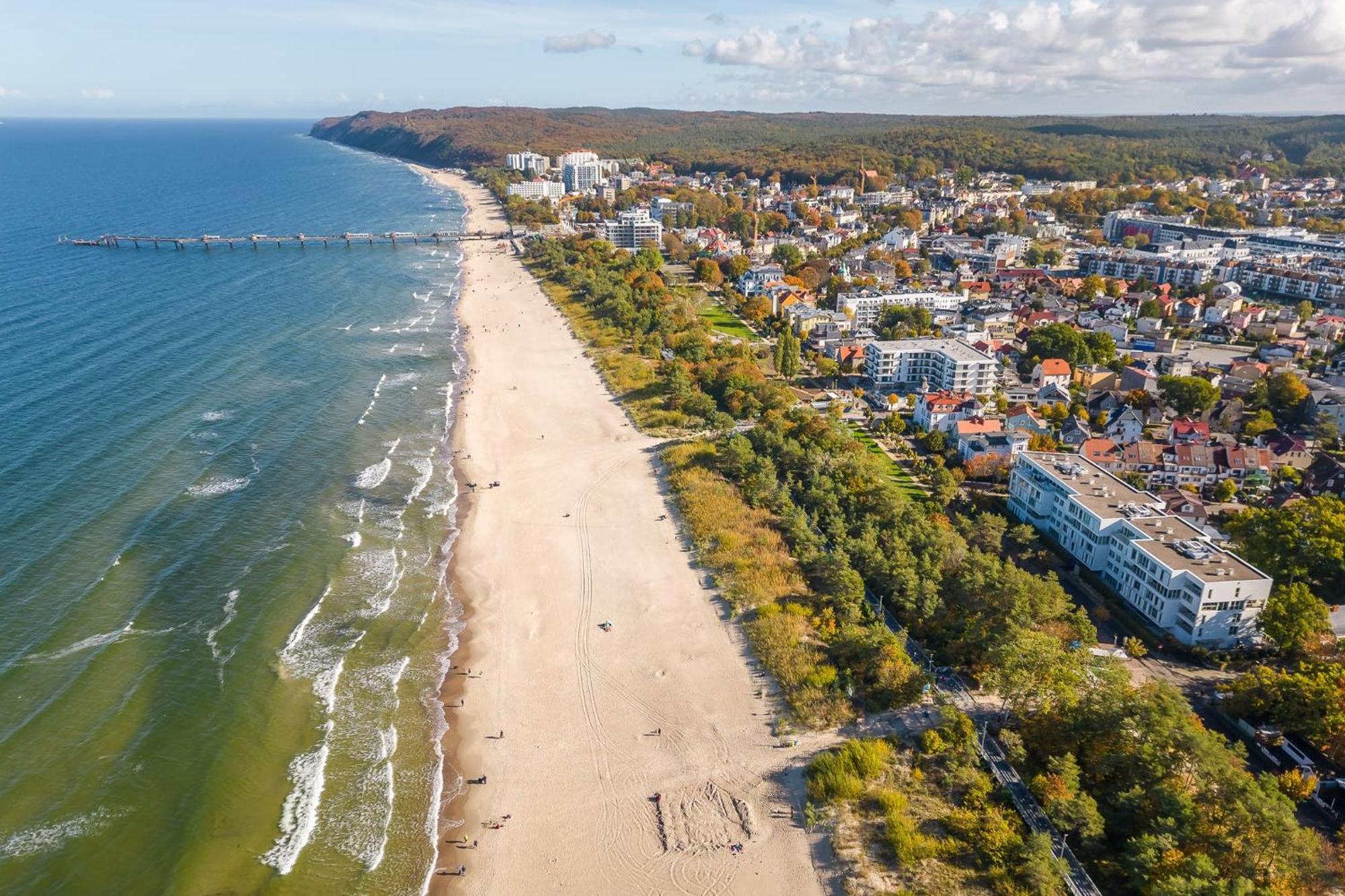 Lux Sea Towers - Wellness Spa, Gym & Beach - Seaview By Rent Like Home Мендзиздроє Екстер'єр фото